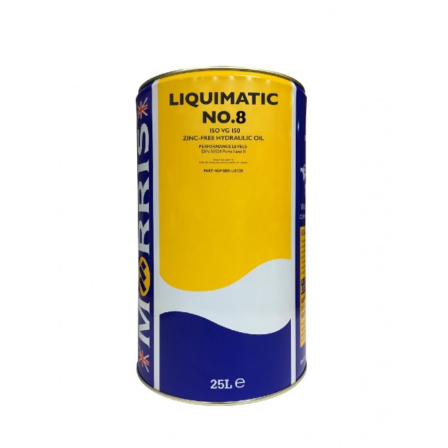 MORRIS Liquimatic 8 (ISO VG150) Zinc-Free Hydraulic Oil